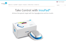 Tablet Screenshot of insuline-medical.com